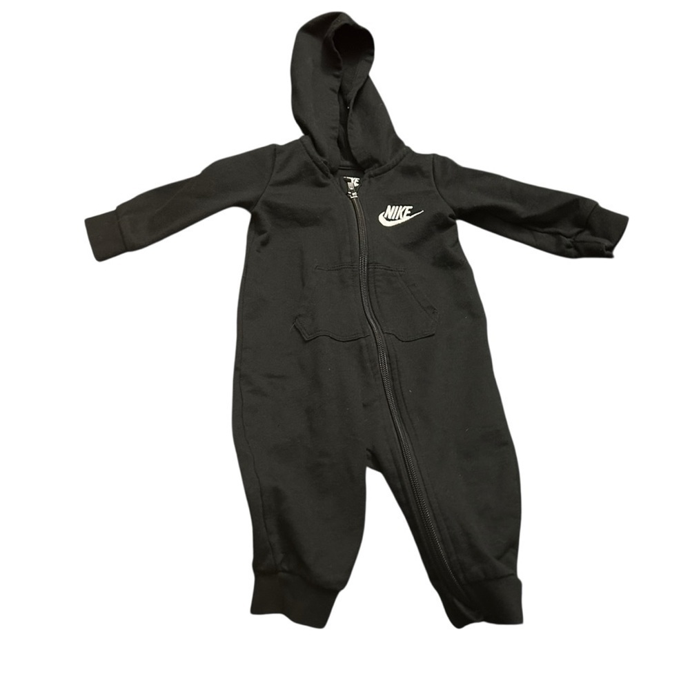 Nike Black Hooded Kids Footie